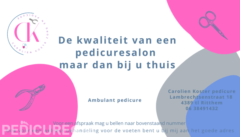 Carolien koster zorg en pedicure
