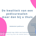 Carolien koster zorg en pedicure