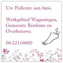 Ambulant pedicure Yvonne van den Brink