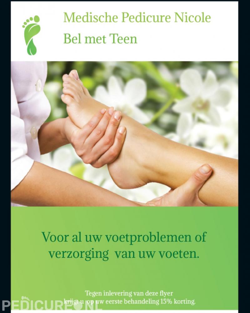 Bel met teen
