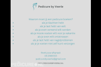 pedicurebyveerle