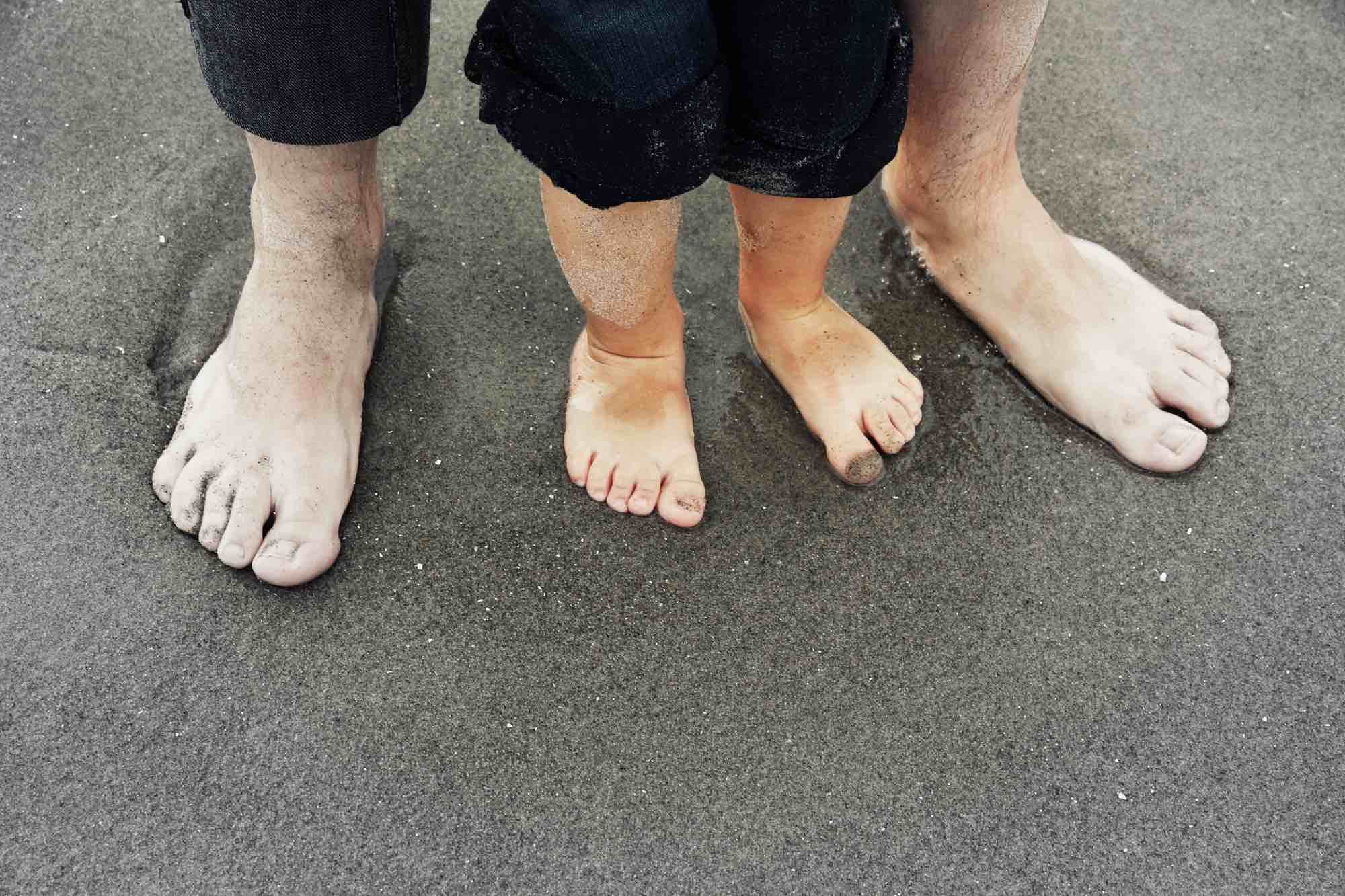 Hoe snel en tot wanneer groeien voeten Pedicure